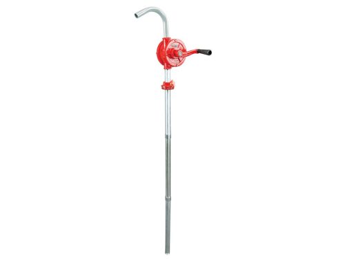 kézi hordópumpa (olajpumpa), tekerőkaros, 18-200L-es hordóhoz