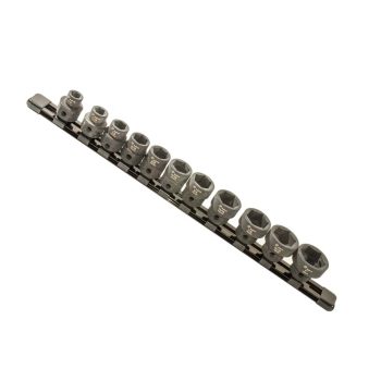 légkulcsfej készlet, colos, nano, 1/2", 11 darabos