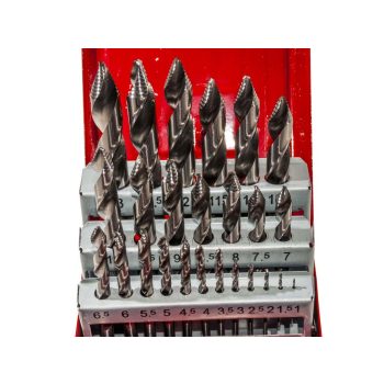 fém csigafúró készlet (Hyper-Step), 1-13mm, 25 darabos