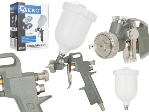 Geko levegős festékszóró pisztoly, 600ml, 1.5mm, 1/4"