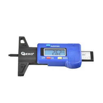   Geko digitális abroncs futófelület mélységmérő, 0-25.4mm