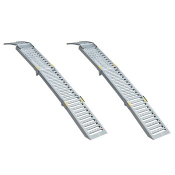 Geko összecsukható acél rámpa, 2.2t, 2db
