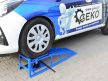 Geko hidraulikus autóemelő rámpa, 240-350mm, 2t