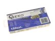 Geko acél szegecsanya, M3-M10, 150db-os