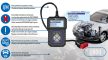 Geko T31 OBDII diagnosztikai teszter, 8V-25V, 52mA