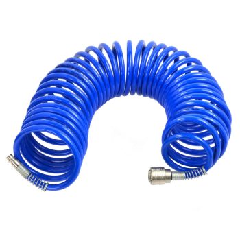 Geko levegős tömlő, spirál, 1/4", 10bar, 10m
