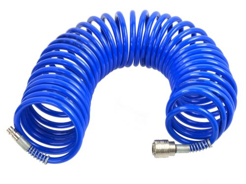 Geko levegős tömlő, spirál, 1/4", 10bar, 10m
