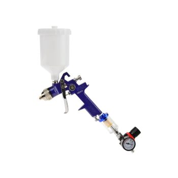   Geko festékszóró pisztoly vízleválasztóval és reduktorral, felső tartályos, 1.4mm, 600ml
