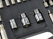 Geko Torx spline hatlapú bit készlet, 75db