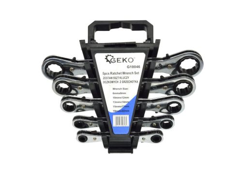 Geko racsnis csillagkulcs készlet, 6-22mm, 5db