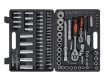 Heidmann dugókulcs készlet 1/2"-1/4", 4-32mm, 108 darabos