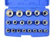 Geko univerzális dugókulcs készlet 1/2", 8-32mm, 19 darabos