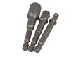 Geko dugókulcs adapter készlet fúrókhoz, 1/4", 3/8" és 1/2", 3db