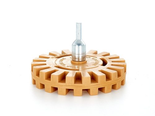 Geko gumikorong adapterrel ragasztó eltávolításra, 90mm, Típus3