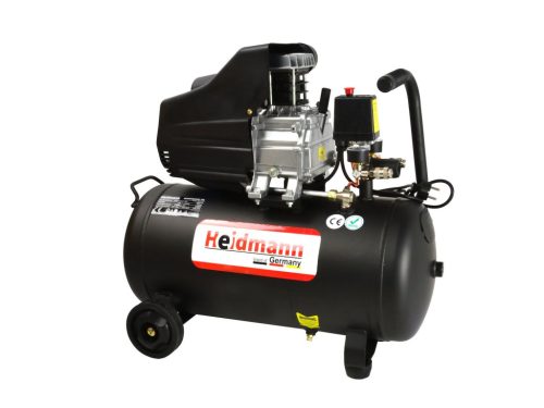 Heidmann H00721 kompresszor, 3.8Le, 50l, 8bar