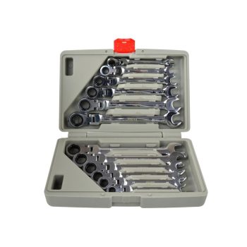   Keltin K00106 racsnis csillag-villáskulcs készlet, 8-19 mm, 12db