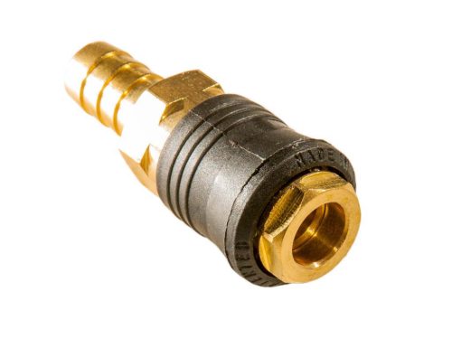 pneumatikus önzáró gyorscsatlakozó kuplung, tömlővéges, 8mm