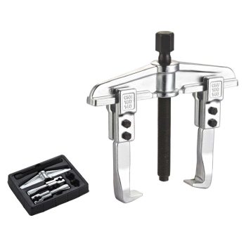   csapágylehúzó, 2 körmös, csúszószáras, 4" max. 130mm, CR-V