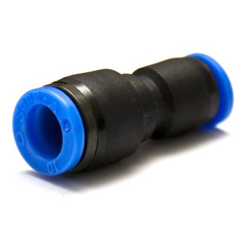  műanyag-levegőcső szűkítő adapter (dugaszolható), egyenes, 8mm - 6mm