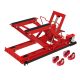 hidraulikus motorkerékpár és quad emelő, 400kg, 4db hevederrel