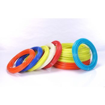 PU szövetbetétes levegőcső, Ø8/12mm