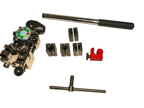 csőperemező készlet fékcsövekhez, Ø3/16"-3/8", 8 darabos